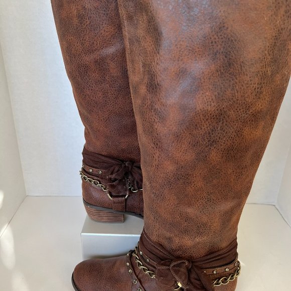 Not Rated Brown Tall Boots - Picture 9 of 10